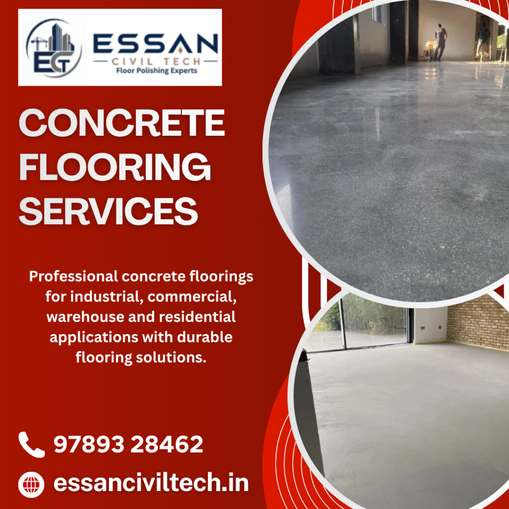 Concrete Flooring Services in Coimbatore